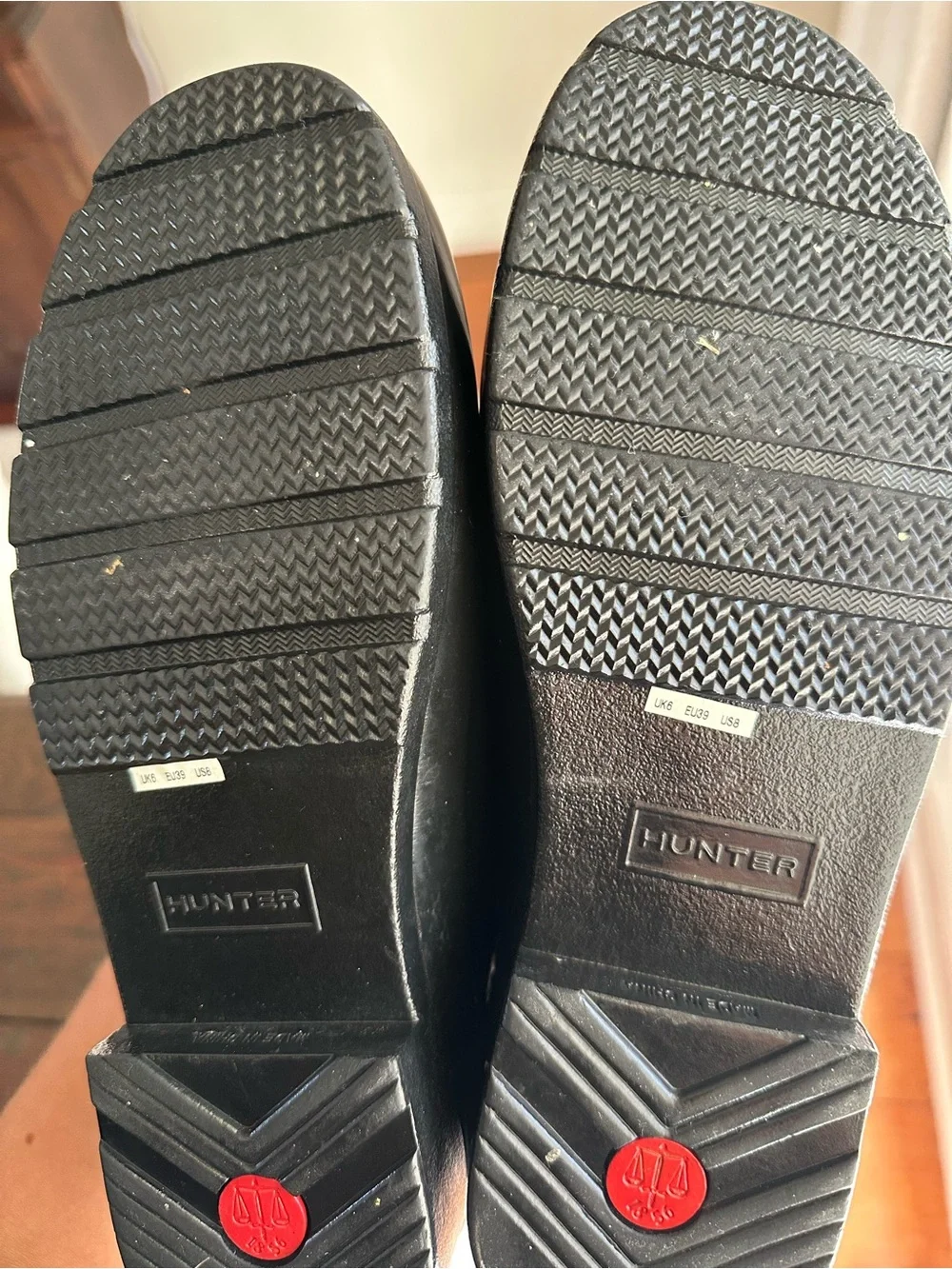Hunter Glossy Black Short Rain Boots